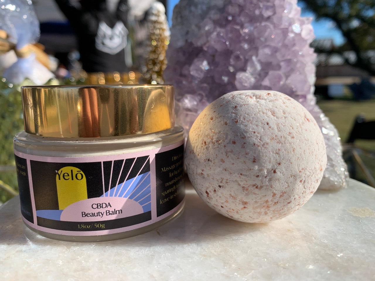 CBDA Lavender Bath Bomb