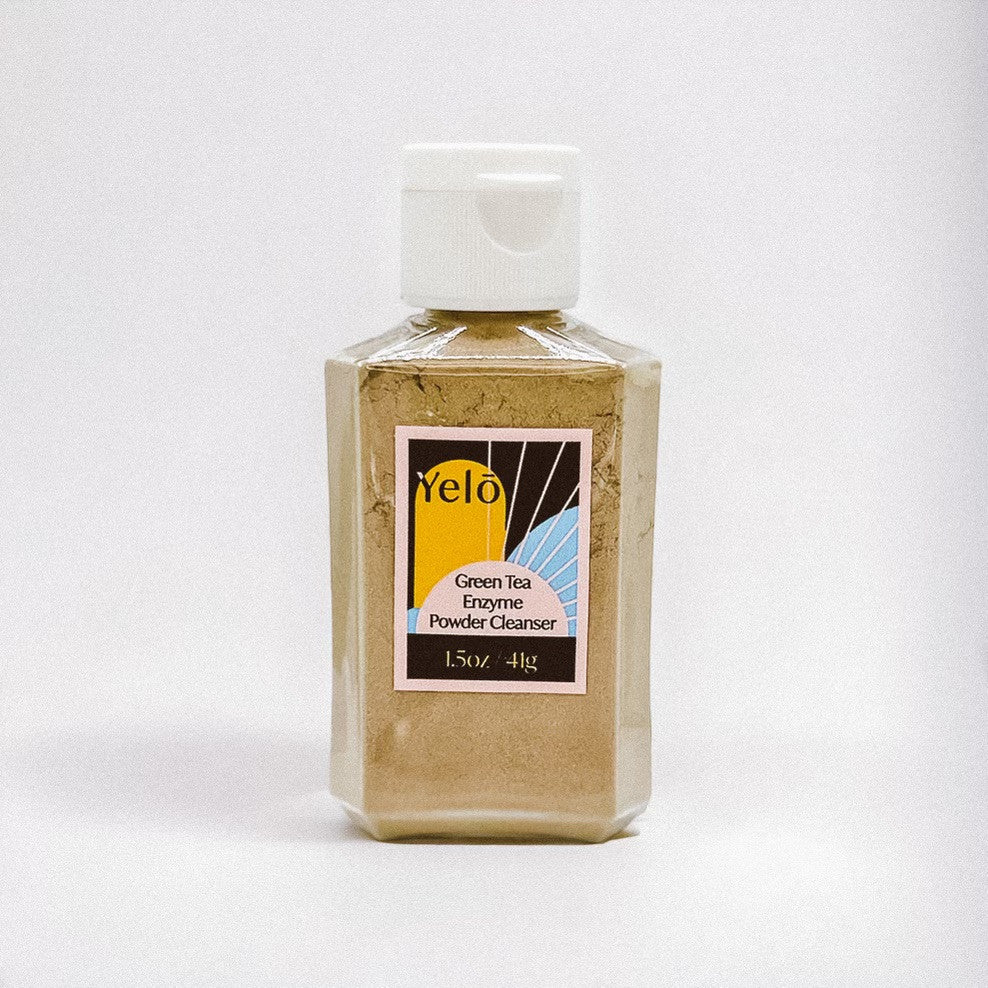 Green Tea Enzyme Powder Cleanser – Yelō Botanicals