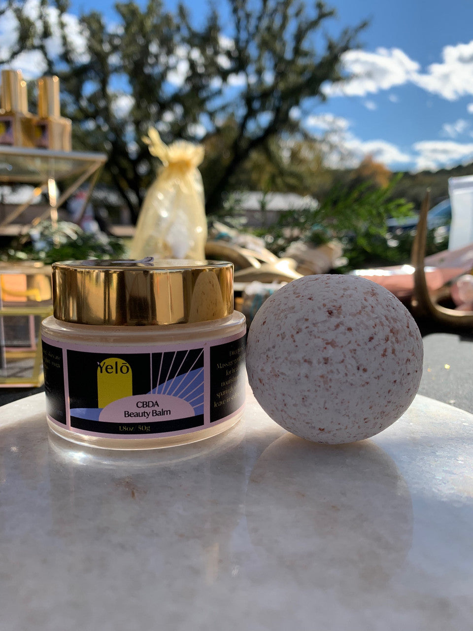 CBDA  Lavender Bath Bomb